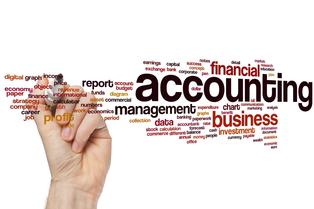 Accounting word cloud